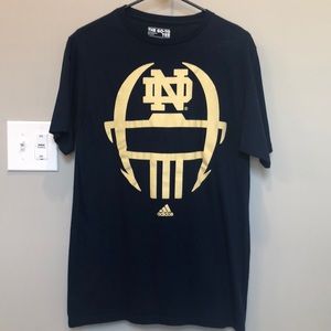 Men’s Adidas Norte Dame Football T-Shirt